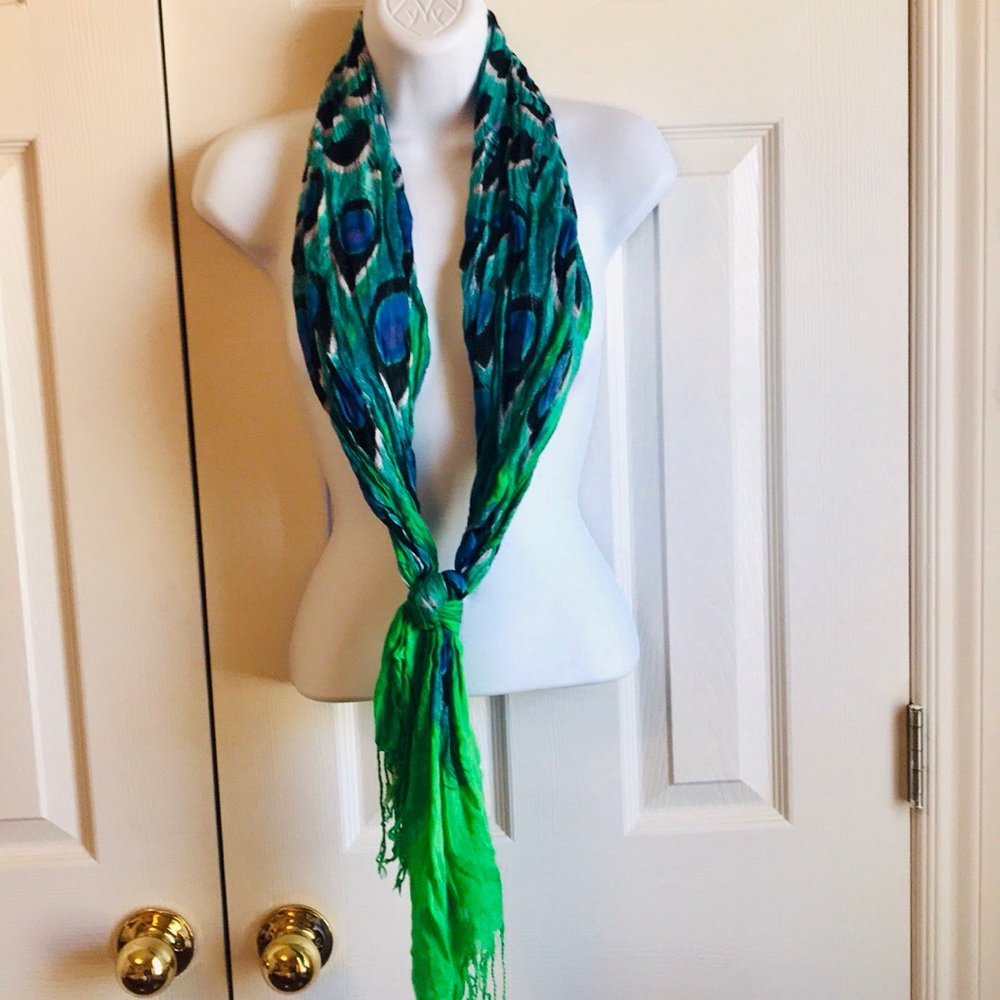 Peacock Scarf